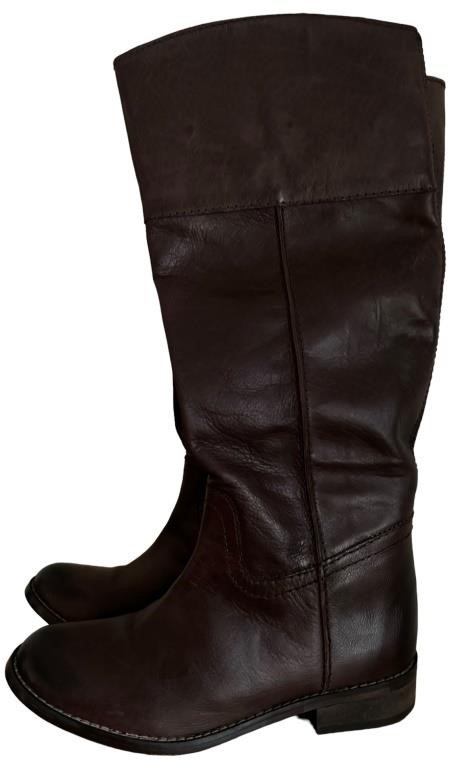 Women's Brown Leather Boots