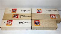 6 Boxes Donruss 1987-91 Baseball Cards