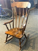 Wood Rocking Chair 
- seat width 21.5” x 18”
-