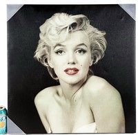 Imprimé sur toile MARILYN MONROE 23½"x23½"