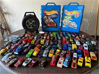 Lot of 110 collectible hot wheels