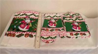 Christmas Kitchen Hand towels & Hot pad set