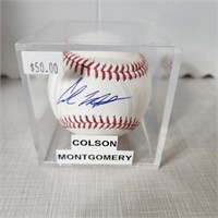 Signed Baseball with Case - Colson Montgomery
