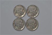 4 - Buffalo Nickels (13, 14, 15, 16)