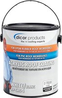 Dicor Rp-crc-1 Epdm Rubber Roof Acrylic Coating
