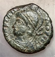 330-346 Roman Empire Constantinopolis Bronze Coin