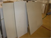 (5) Pegboard Panels  largest - 47x48 inches
