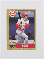 1987 TOPPS Pete Rose #200 Baseball Trading Card