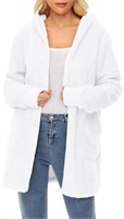 Women’s White Fleece Jacket