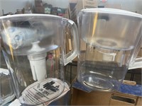 Lot of (2) Used Brita Filtration System with (1)