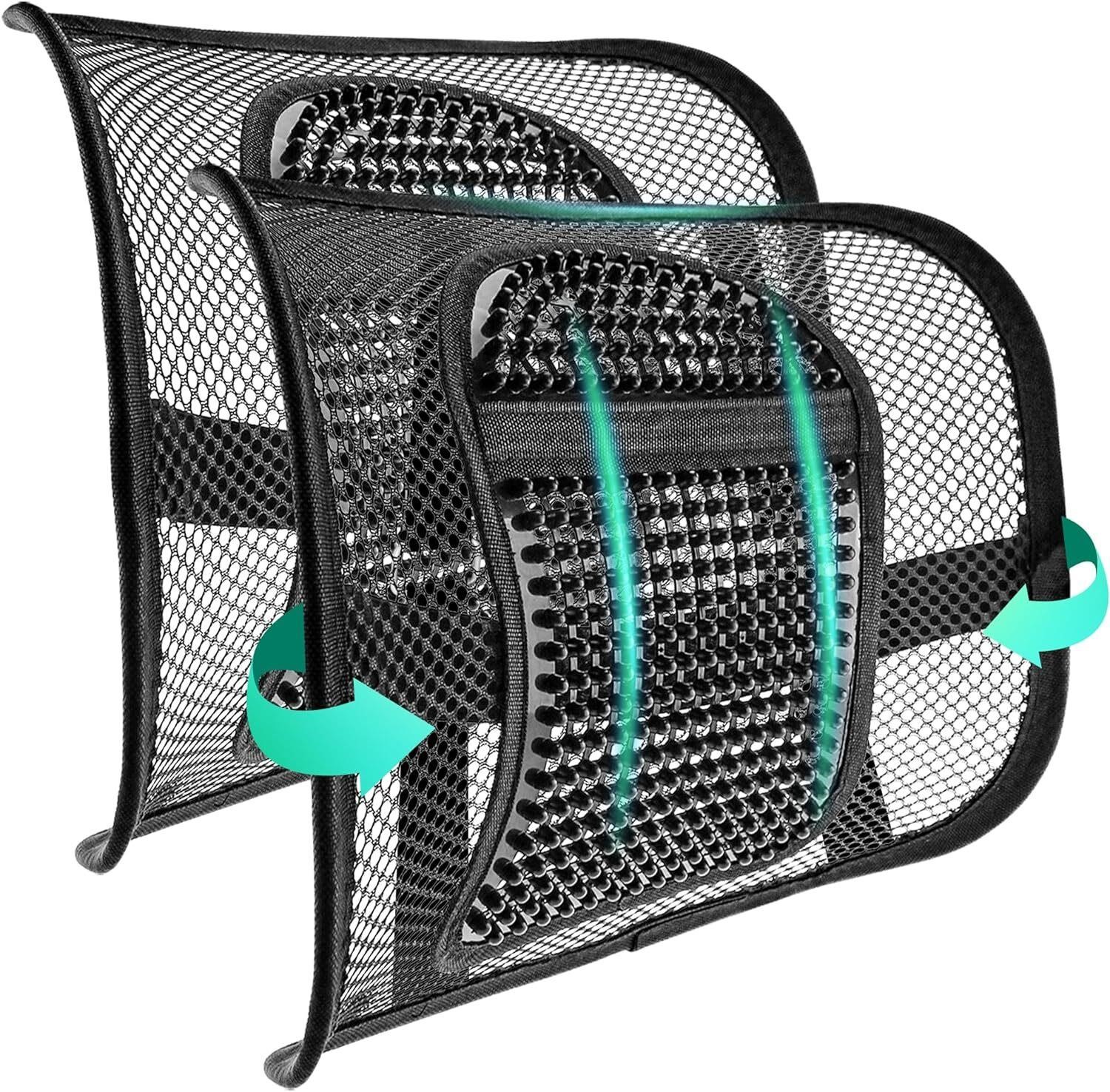 Samyoung 2 Pack Mesh Back Support 12 x 16