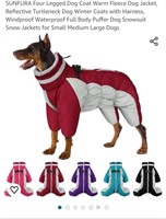 *New--Open box*--Dog Coat--Retail $50