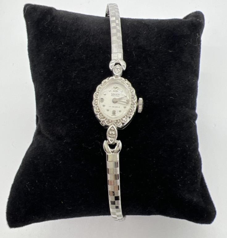 14k Gruen Womens Watch w/ 17 Jewels