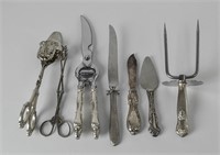 Sterling Silver Mixed Serving Utensils