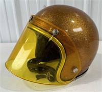 Vintage Arthur Fulmer AF20 Gold Glitter Helmet