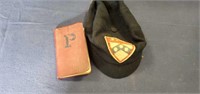 1923 University of Pennsylvania Hat and Student