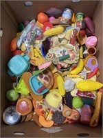 Lot of play food