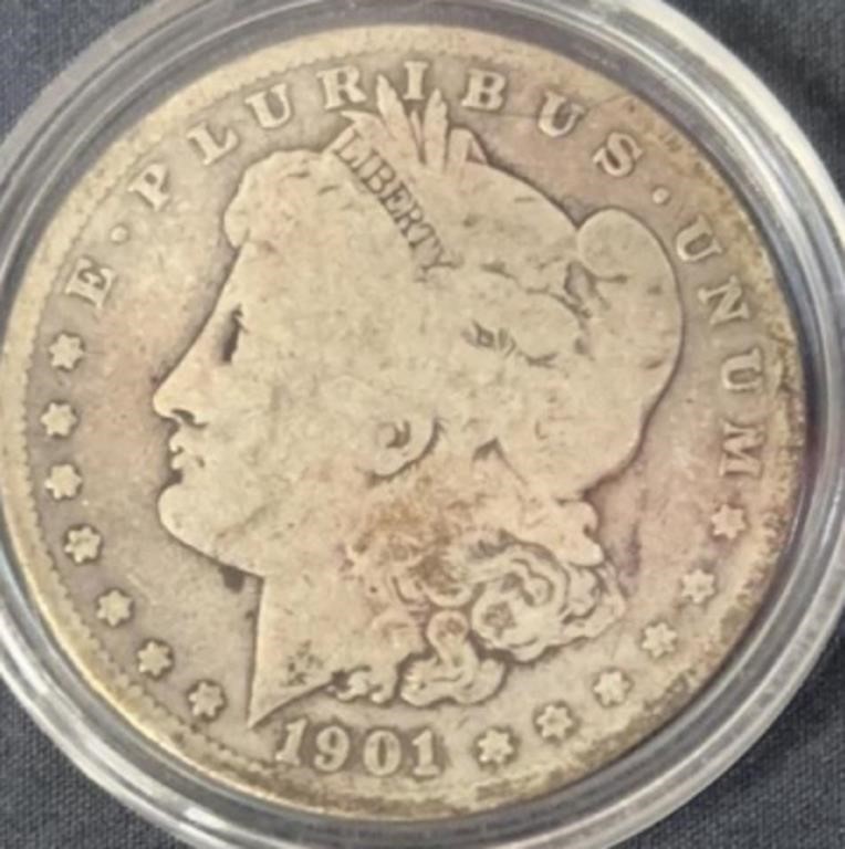1901S Morgan, silver dollar