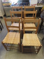 Set of 6 Country Chairs