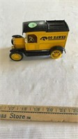 ETRL Ford model T van die cast coin bank unknown