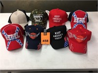 Lot of 8 Caps / hats