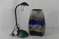 Germany Decorative Vase and Desk Lamp