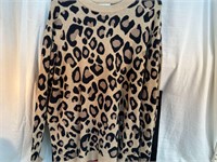 AVA VIV 4X CHEETA PRINT SWEATER