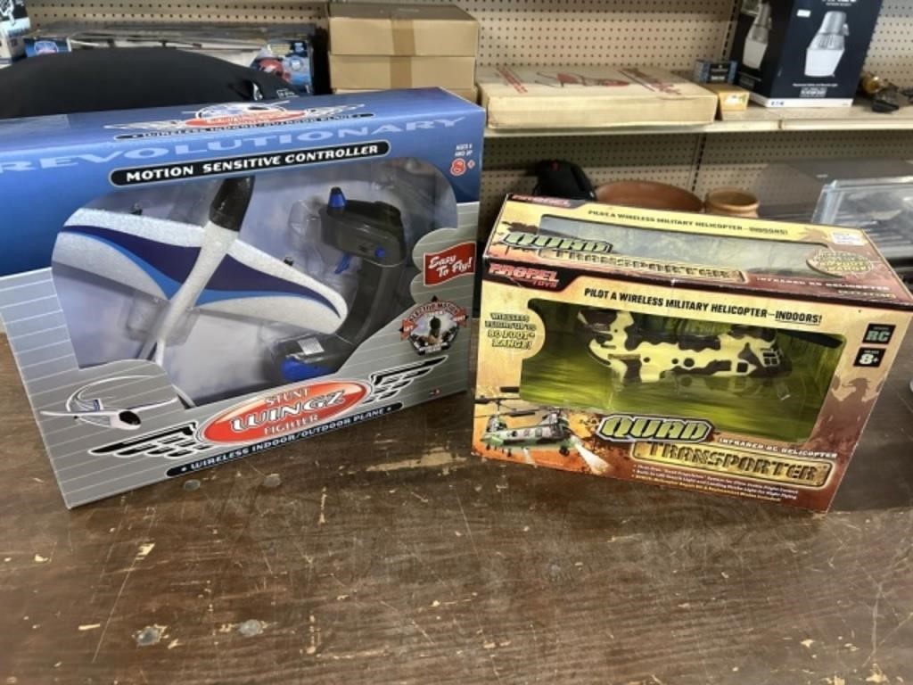RC PLANE AND HELICOPTER