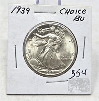 1939 Half Dollar Unc.