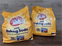 2-13.5 lb bags of baking soda