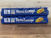 2-18 ct 4.6oz Vienna sausage