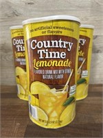 3- 5lb country time lemonade