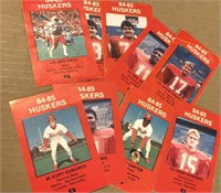 9 - 1984 Nebraska Cornhuskers Athletes Cards