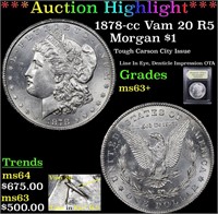 *Highlight* 1878-cc Vam 20 Morgan $1 Graded Select