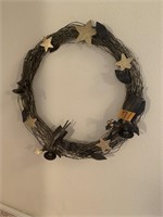Metal wreath