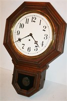 E. Ingraham Octagon School House Clock,