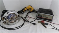 DeWalt Drywall Drill,B&D Saw,Battery Charger(cable
