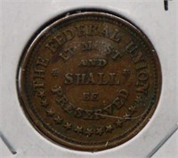 1861 S Army Navy Coin