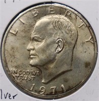 1970 Silver Ike Dollar