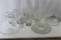 Glass Pitchers & Glass Serving Dishes