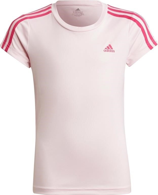 Adidas Designed 2 Move 3-Stripes T-Shirt - Girls