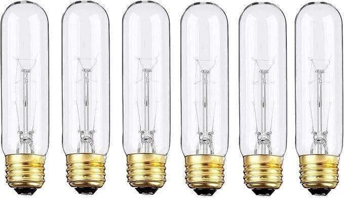 47$-Tubular Clear Incandescent Light Bulb
