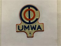 UMWA New Kensington License Plate Topper