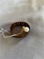 G. Kabriski Ring with Pearl