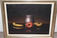 Alfred Jackson Signed Original Oil Still Life Art