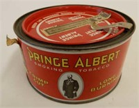 PRINCE ALBERT CRIMP CUT TOBACCO HALF CANISTER