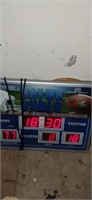 2010 Colts commemorative 2x super bowl scoreboard
