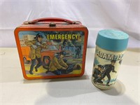 Emergency Lunch Box & Adam 12 thermos