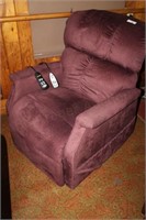 ELECTRONIC RECLINING CHAIR W/ CORDED REMOTES