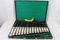 Vintage Xylophone in Hard Carry Case